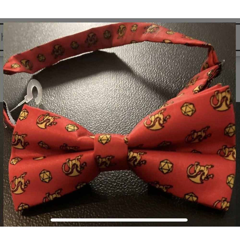Black tie geek- Dragon Tie